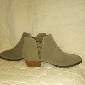 Suede booties